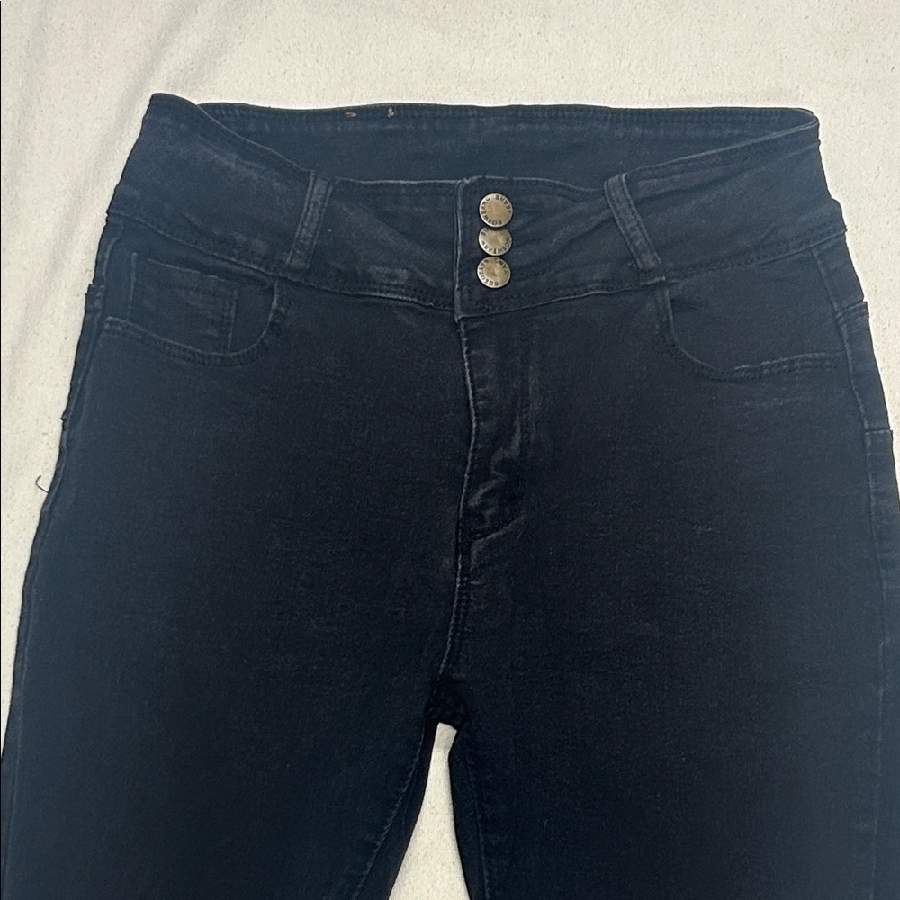 Chic High Rise Black Women's Jeans